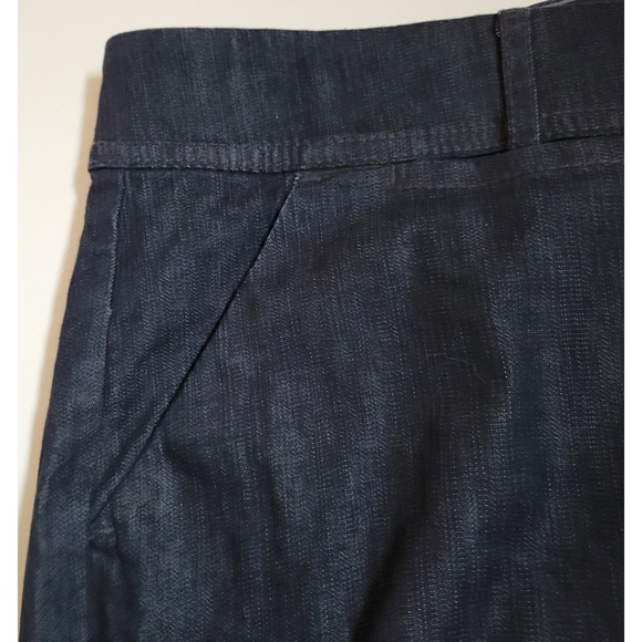 CJ Banks Denim Pants Capris Size 18W NEW NWT Zip Stretch Signature Comfort 1313 - Picture 3 of 8